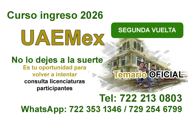 Segunda vuelta UAEMéx 6 junio 2026